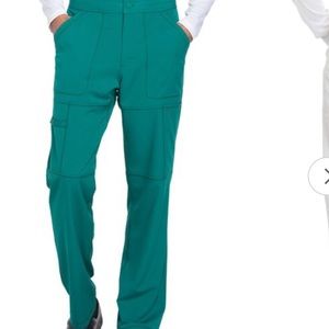 NWT Men’s Dickies Dynamix Green Scrub Pants. Size Medium.